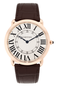 Ronde Louis Cartier Rose Gold Manual
