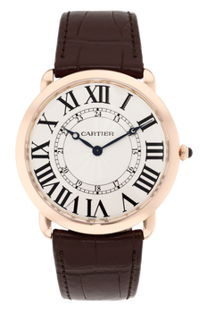 Ronde Louis Cartier Rose Gold Manual