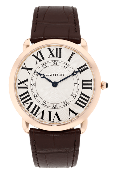 Ronde Louis Cartier Rose Gold Manual