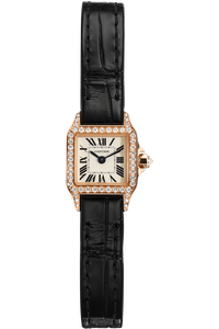 Santos Demoiselle Mini Rose Gold Quartz