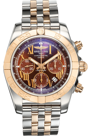 Chronomat B01 Rose Gold and Stainless Steel Automatic