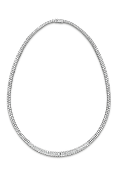 Baguette Love Necklace