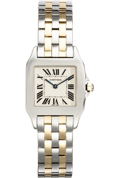 Santos Demoiselle Yellow Gold and Stainless Steel Quartz