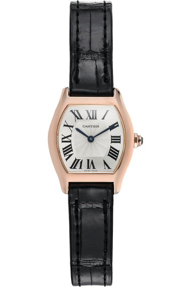 Cartier Tank Louis Cartier Ladies Watch Large Manual Winding Rose