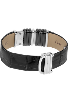 Declaration White Gold and Ceramic Quartz