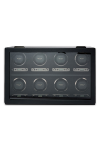 British Racing 8 Piece Watch Winder Black