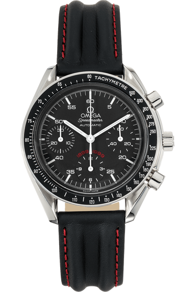 Speedmaster Reduced AC Milan 100th Anniversary Edition Stainless Steel Automatic