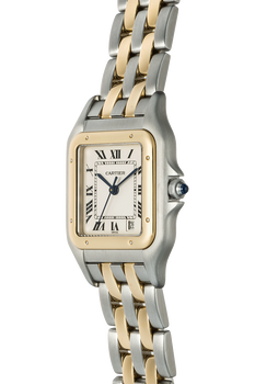 Panthere Yellow Gold and Stainless Steel Quartz