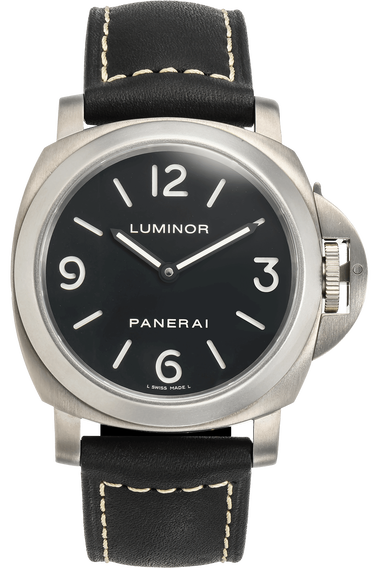 Pre Owned Panerai Luminor Base Titanium Manual