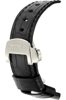 Ferrari 8 Days GMT Stainless Steel Manual