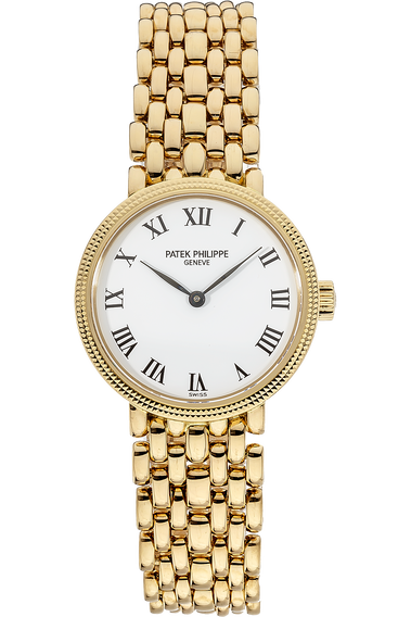 Calatrava Reference 4809 Yellow Gold Manual