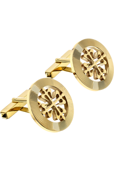 Calatrava Cross Cufflinks Yellow Gold