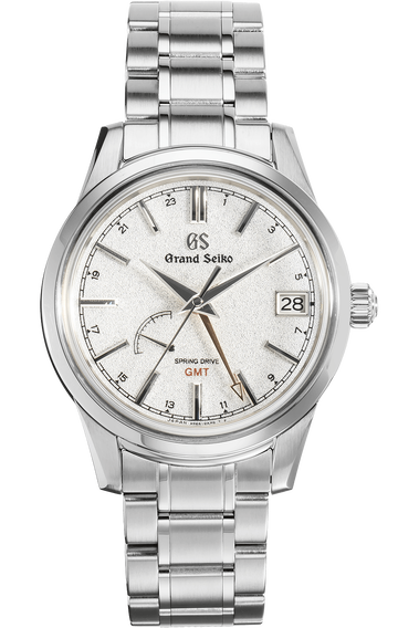 Elegance Spring Drive GMT Stainless Steel Automatic