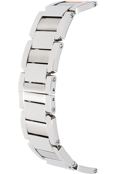 Tank Anglaise Rose Gold and Stainless Steel Automatic