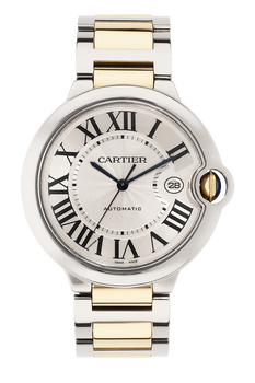 Ballon Bleu Yellow Gold and Stainless Steel Automatic