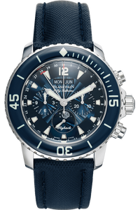 Fifty Fathoms Flyback Quantieme Complet Stainless Steel Automatic