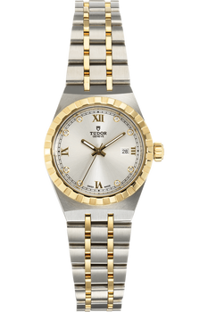 Tudor Royal Yellow Gold and Stainless Steel Automatic