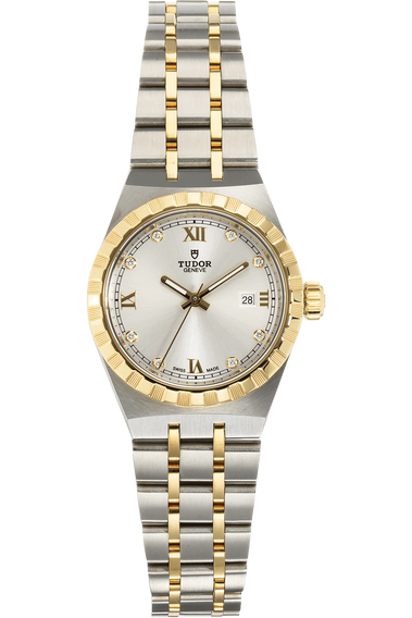 Tudor Royal Yellow Gold and Stainless Steel Automatic