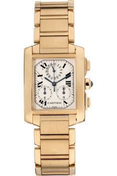 Tank Francaise Chronograph Yellow Gold Quartz
