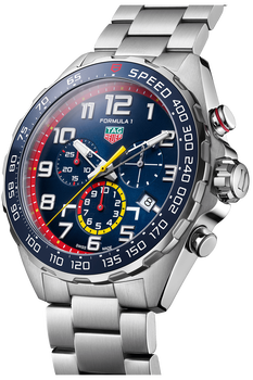 Formula 1 Red Bull Quartz Mens Blue Steel Chronograph