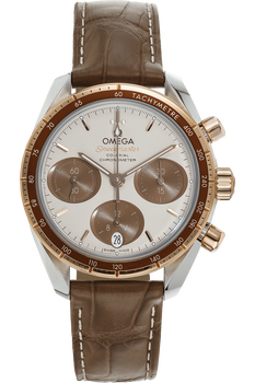 Speedmaster 38 Co-Axial Chronograph Rose Gold and Stainless Steel Automatic