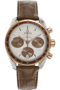 Speedmaster 38 Co-Axial Chronograph Rose Gold and Stainless Steel Automatic
