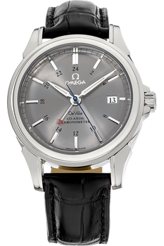 De Ville Co-Axial GMT Stainless Steel Automatic