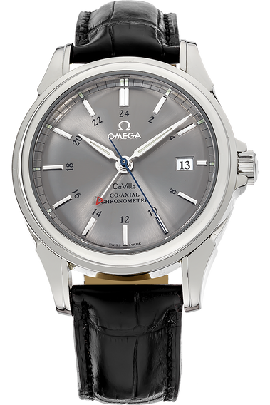 De Ville Co-Axial GMT Stainless Steel Automatic