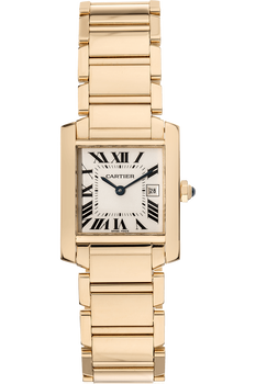 Tank Francaise Yellow Gold Quartz