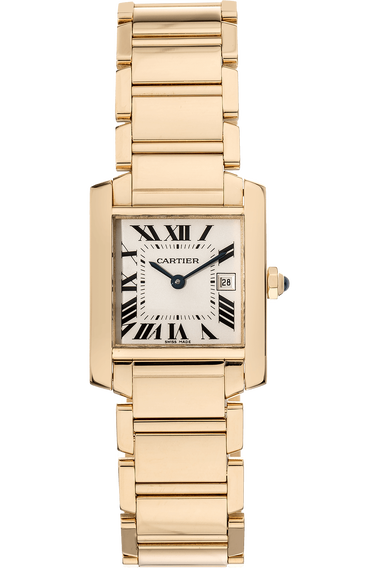 Tank Francaise Yellow Gold Quartz