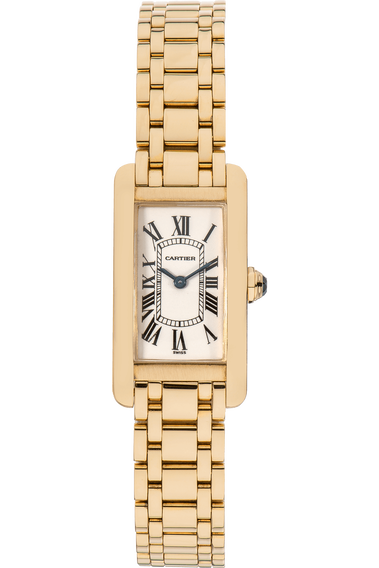 Tank Americaine Yellow Gold Quartz