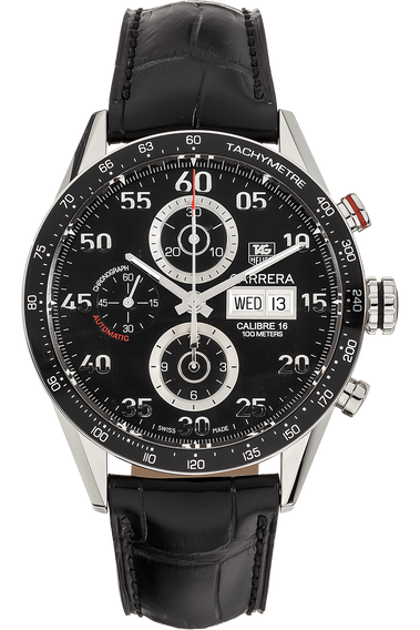 Carerra Calibre 16 Day-Date Chronograph Stainless Steel Automatic