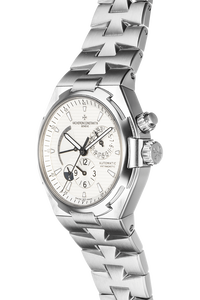 Overseas Dual Time Stainless Steel Automatic