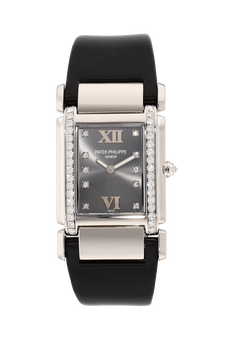 Twenty-4 Reference 4920 White Gold Quartz