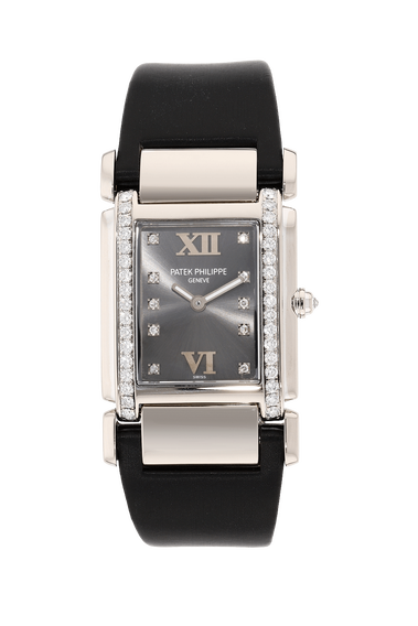 Twenty-4 Reference 4920 White Gold Quartz