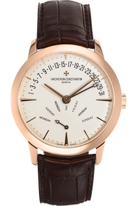 Patrimony Retrograde Day-Date Rose Gold Automatic