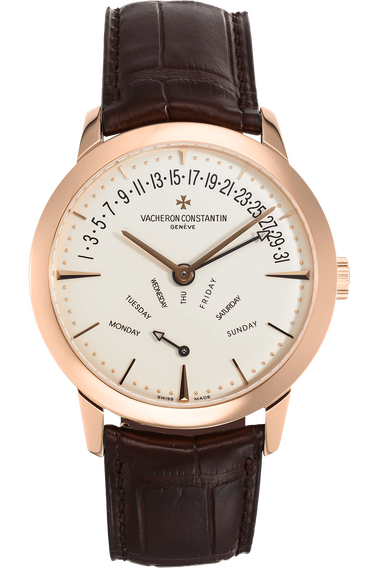 Patrimony Retrograde Day-Date Rose Gold Automatic