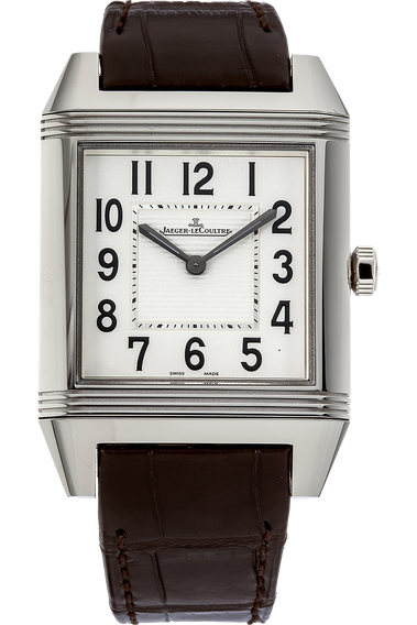 Reverso Squadra Classic Stainless Steel Quartz