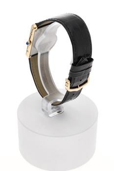 Tank Solo Yellow Gold and Stainless Steel Quartz