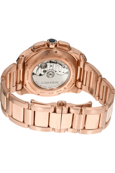 Calibre de Cartier Chronograph Rose Gold Automatic