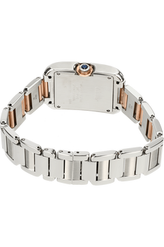 Tank Anglaise Rose Gold and Stainless Steel 0