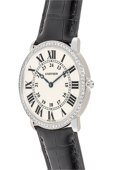 Ronde Louis Cartier White Gold Manual
