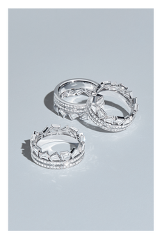 Rock Diamonds Ring 1.56 ct.