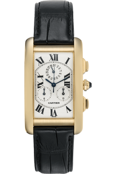 Tank Americaine Chronograph Yellow Gold Quartz