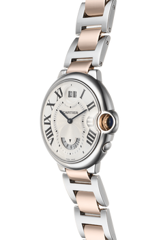 Ballon Bleu GMT Rose Gold and Stainless Steel Quartz