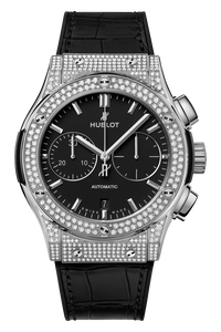 Classic Fusion Chronograph Titanium Pave