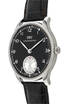 Portuguese Hand Wound Stainless Steel Manual