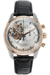 El Primero Open Power Reserve Chronograph Rose Gold and Stainless Steel Automatic