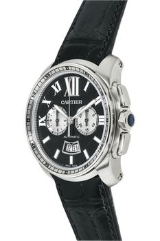 Calibre de Cartier Chronograph Stainless Steel Automatic