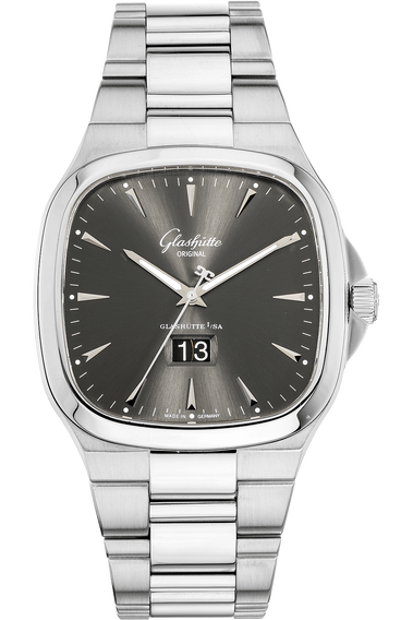 Senator Seventies Panorama Date Stainless Steel Automatic